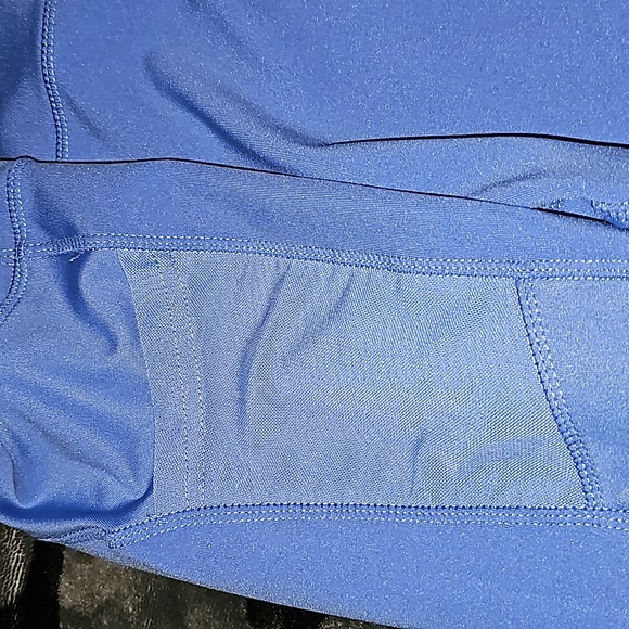 BSP better sports performance size L blue leggings with pockets - Picture 2 of 4